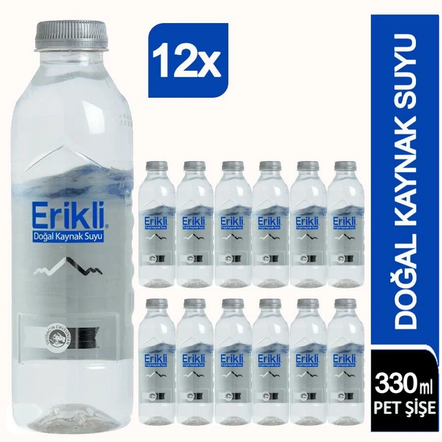  - ERİKLİ SU PREMİUM PET ŞİŞE 330 ML 12 Lİ KOLİ